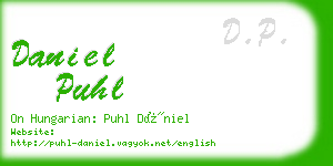 daniel puhl business card